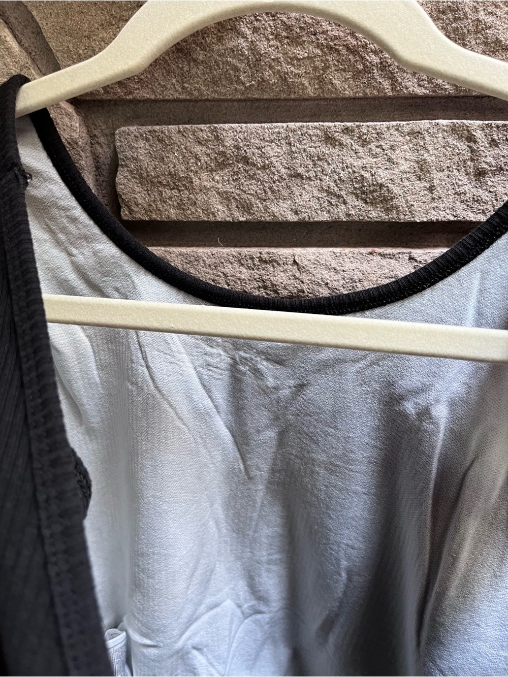 Nike Black Ribbed Tank with White Swoosh size small vintage - Picture 8 of 8